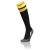 Azlon Socks BLK/YEL L Fotballsokker - Unisex 