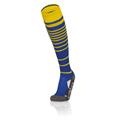 Target Socks ROY/YEL M Stripete høye fotballsokker - Unisex