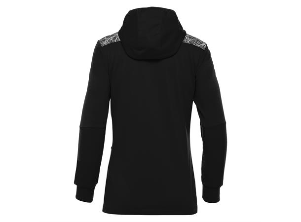 Aurora Full Zip Top Dame BLK/WHT XS Sporty fleecejakke 