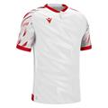 Themis Eco Match Day Shirt WHT/RED XXL Teknisk spillerdrakt i ECO-tekstil