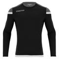Titan Shirt Longsleeve BLK/WHT XS Langarmet teknisk skjorte - Unisex