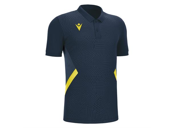 Rap Polo NAV/YEL 3XS Teknisk poloskjorte - Unisex 