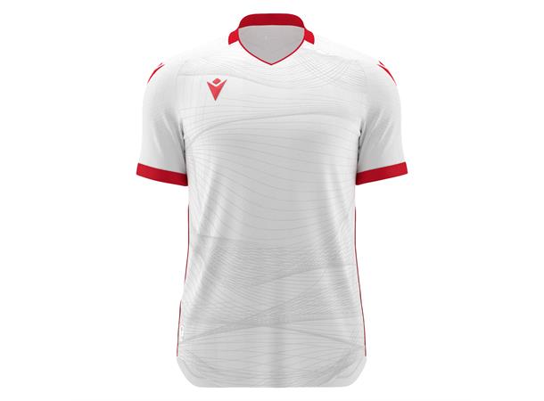 Wyvern Eco Match Day Shirt WHT/RED 3XL Teknisk drakt i ECO-tekstil - Unisex 
