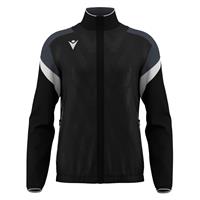 ODIN full zip top BLK/WHT S Jakke med kontrastdetaljer