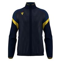 ODIN full zip top NAV/YEL XXL Jakke med kontrastdetaljer