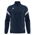 Hollow 1/4 zip NAV/WHT 3XL Treningstopp - Unisex