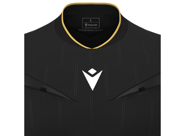 Mendez ECO Referee Shirt LS BLK XS Teknisk dommerdrakt - Unisex 